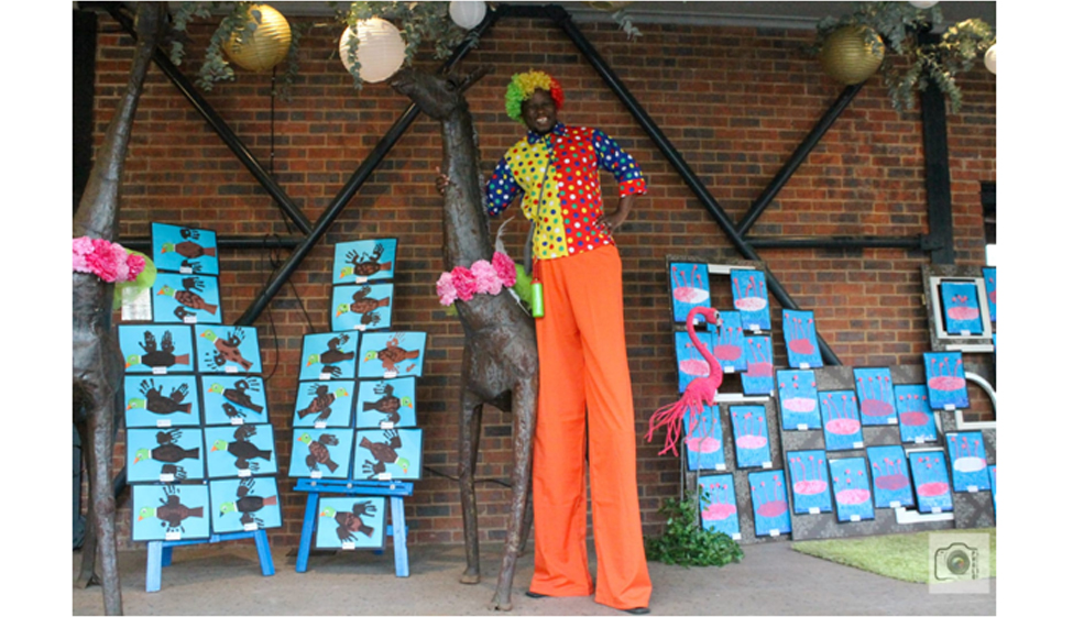 Modise Pholo - Stilt Walker